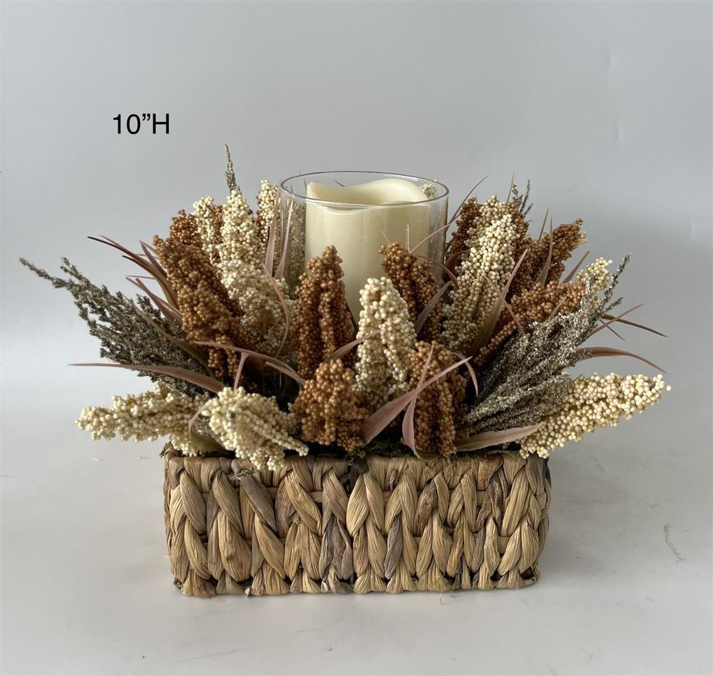 Botanical table decor