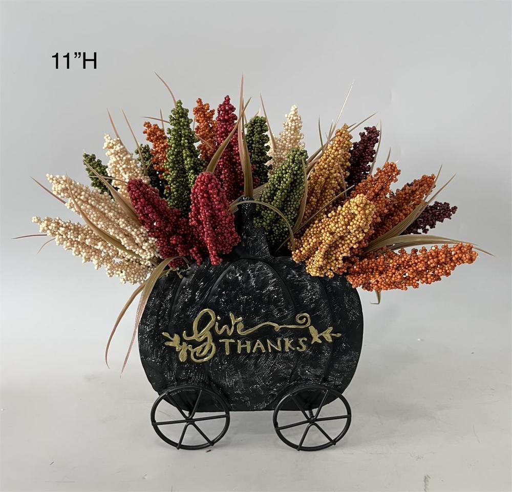 Botanical table decor