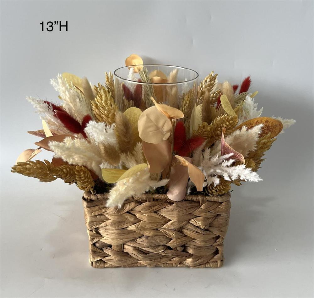 Botanical table decor