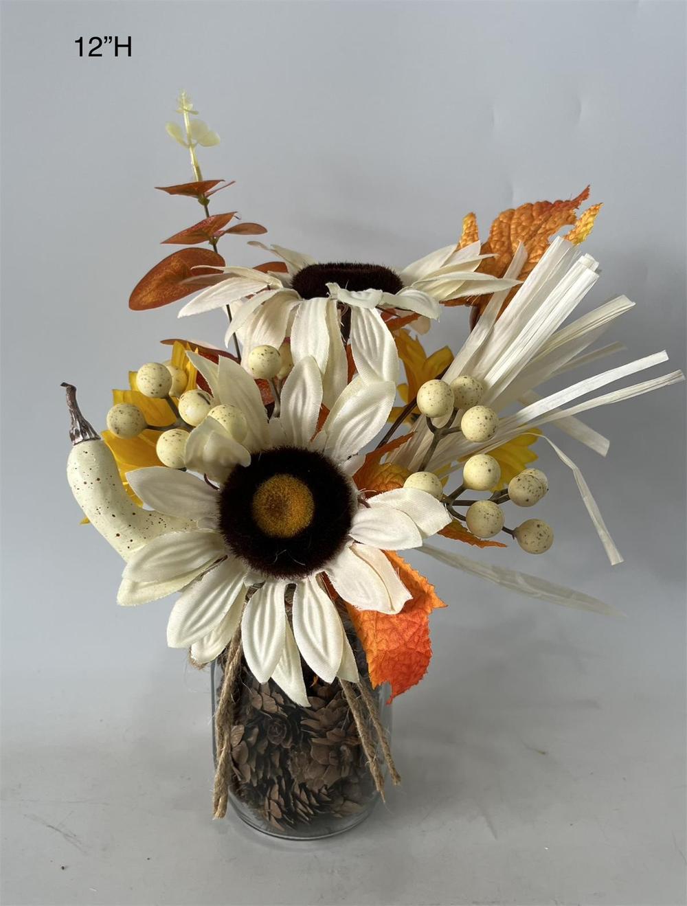 Botanical table decor