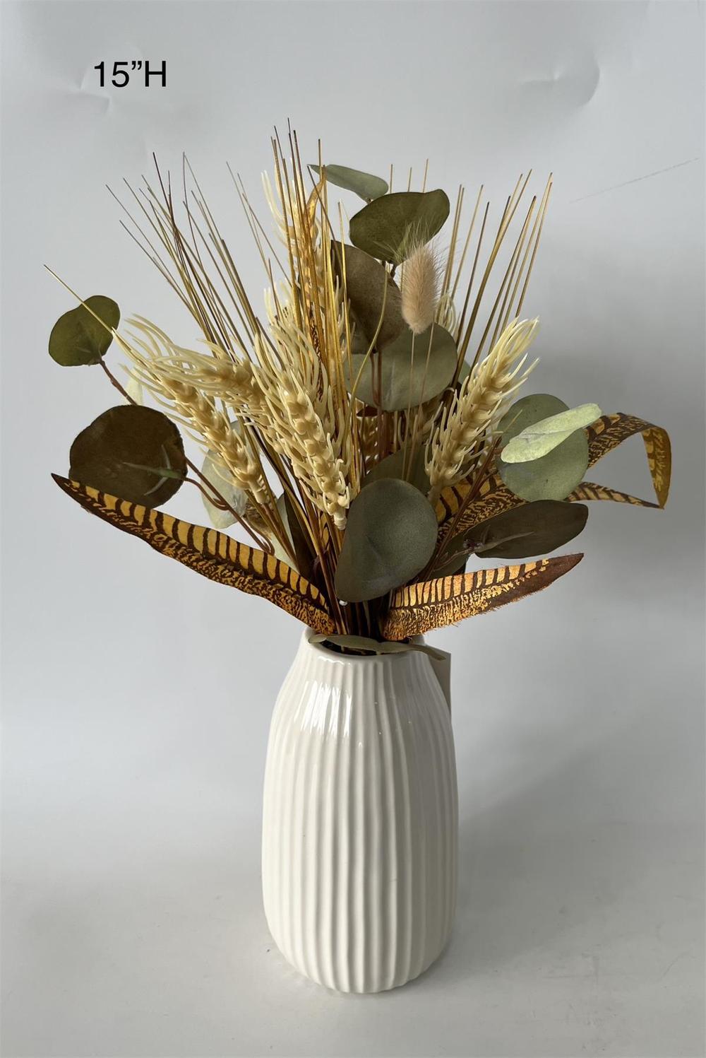 Botanical table decor