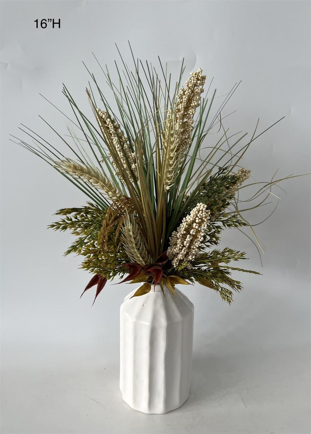 Botanical table decor