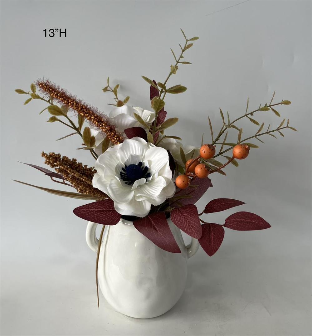 Botanical table decor