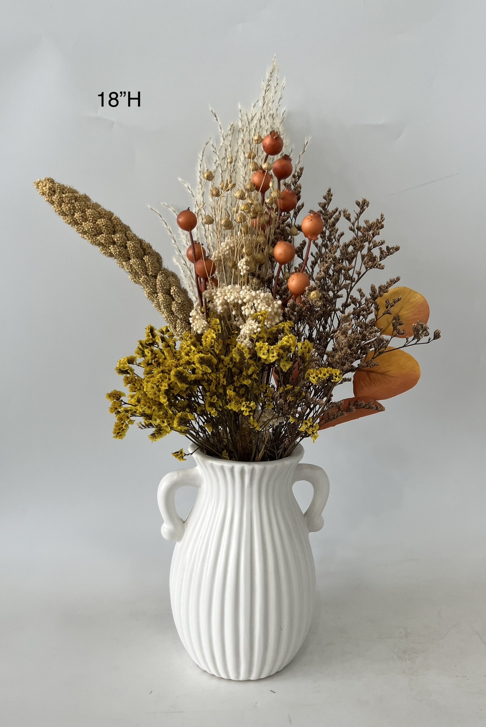 Botanical table decor
