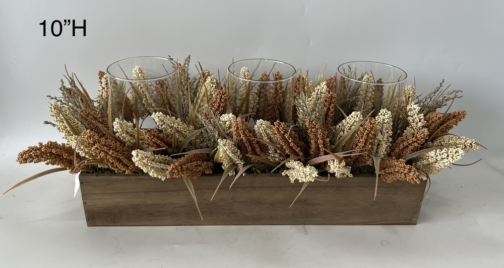 Botanical table decor