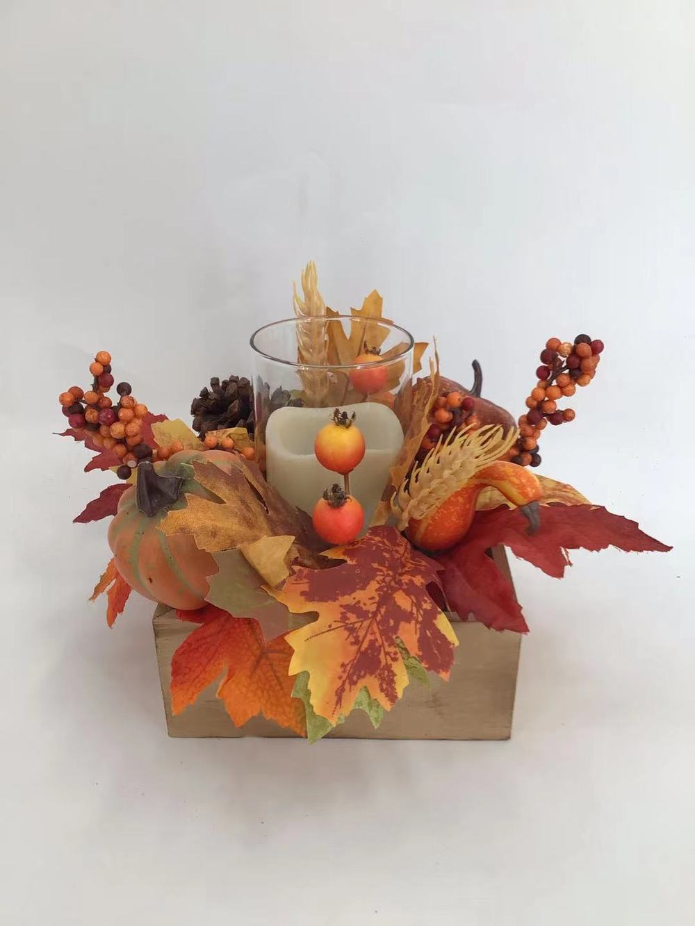 Botanical table decor
