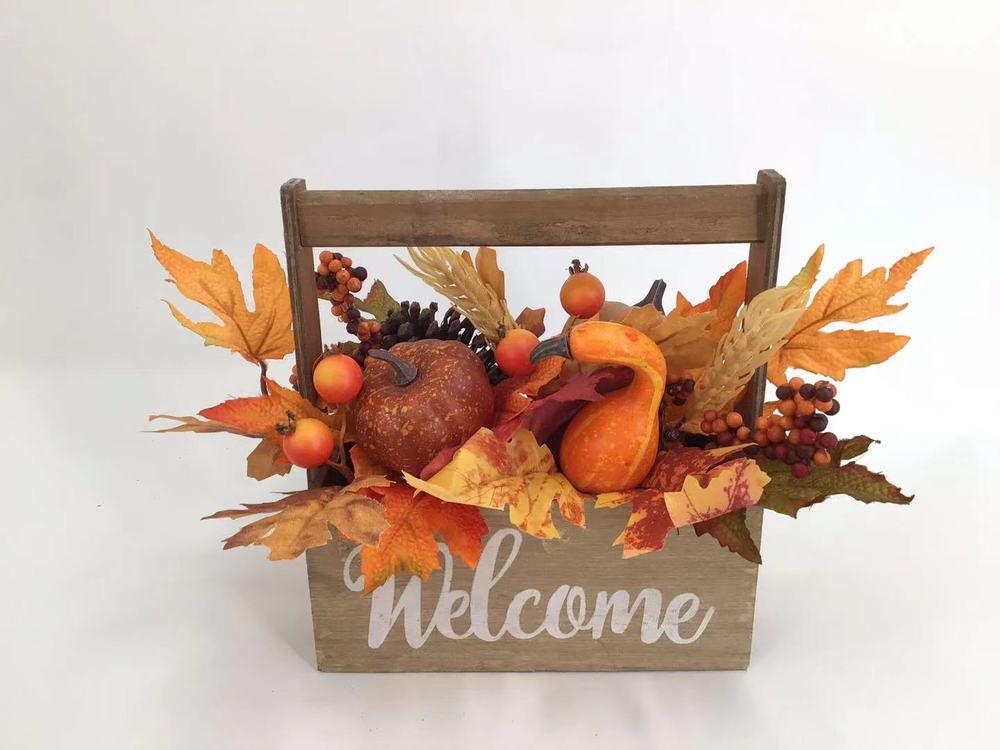 Botanical table decor