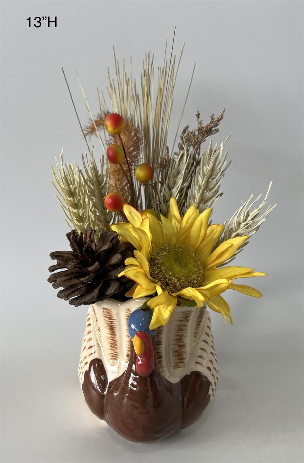 Botanical table decor
