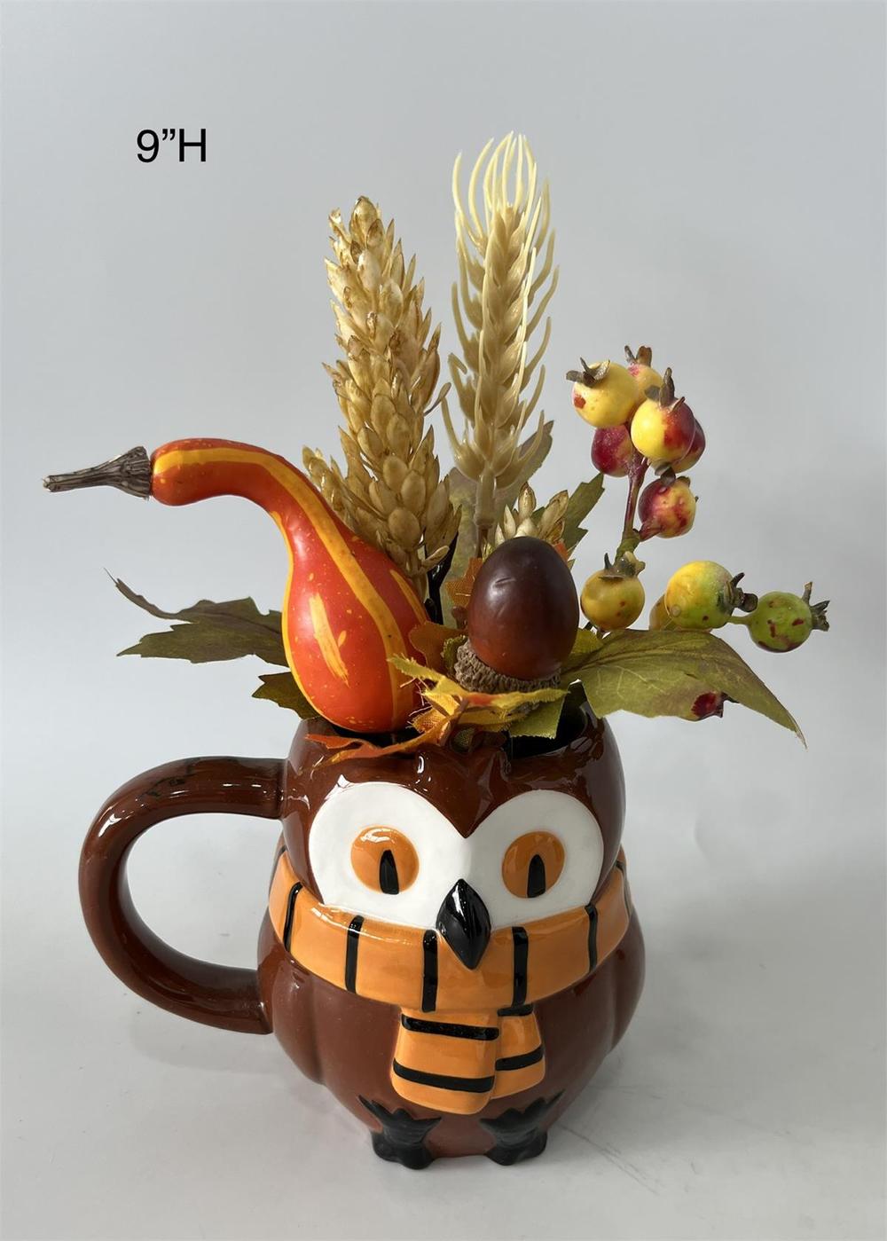 Botanical table decor