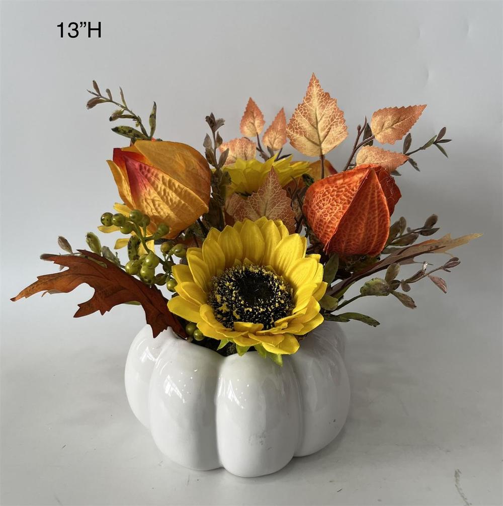 Botanical table decor