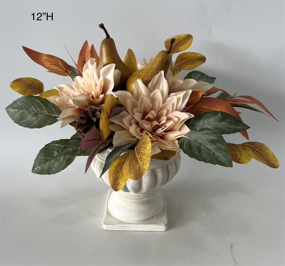 Botanical table decor