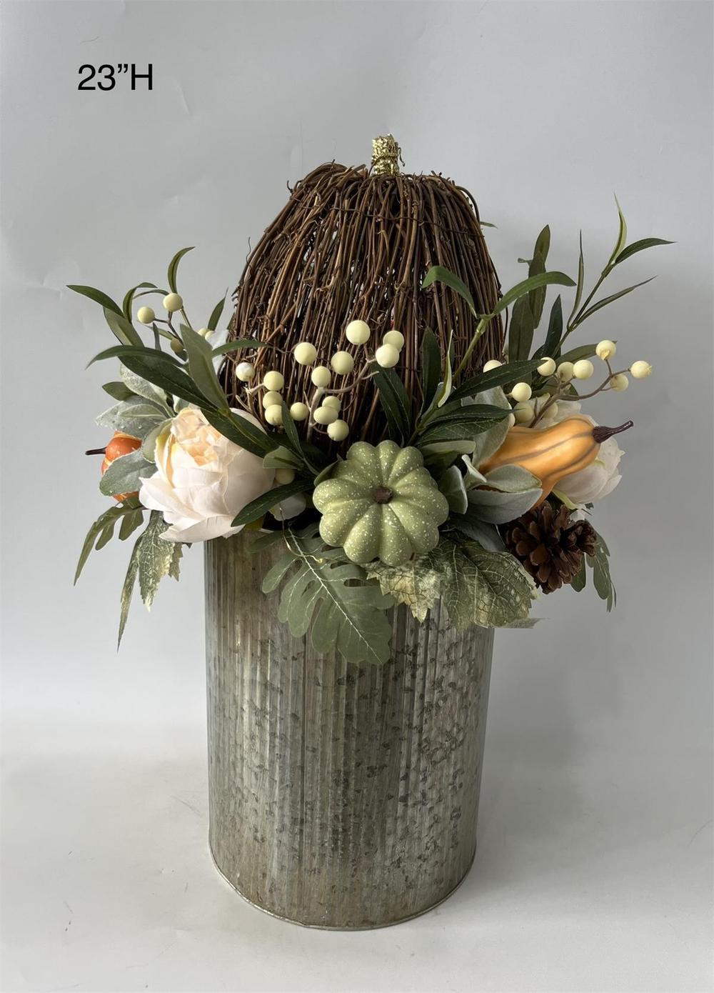 Botanical table decor