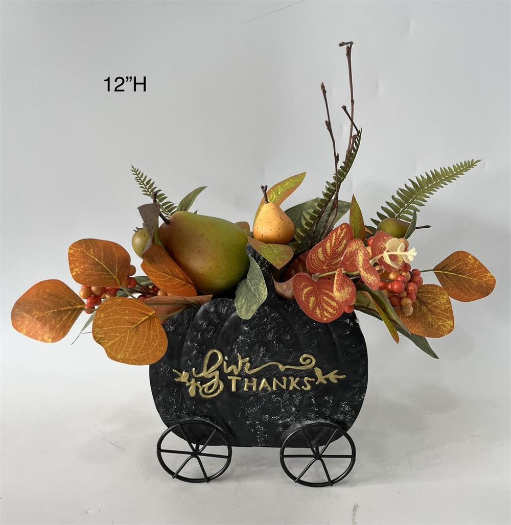 Botanical table decor