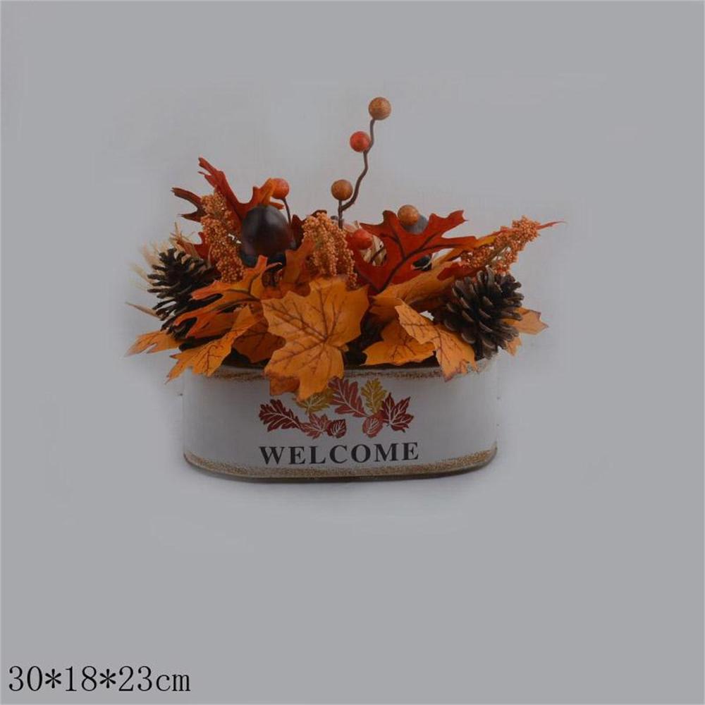 Botanical table decor