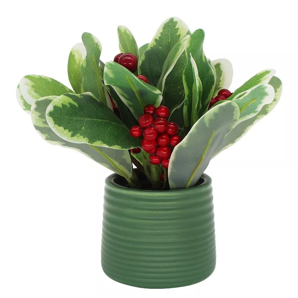 Botanical table decor