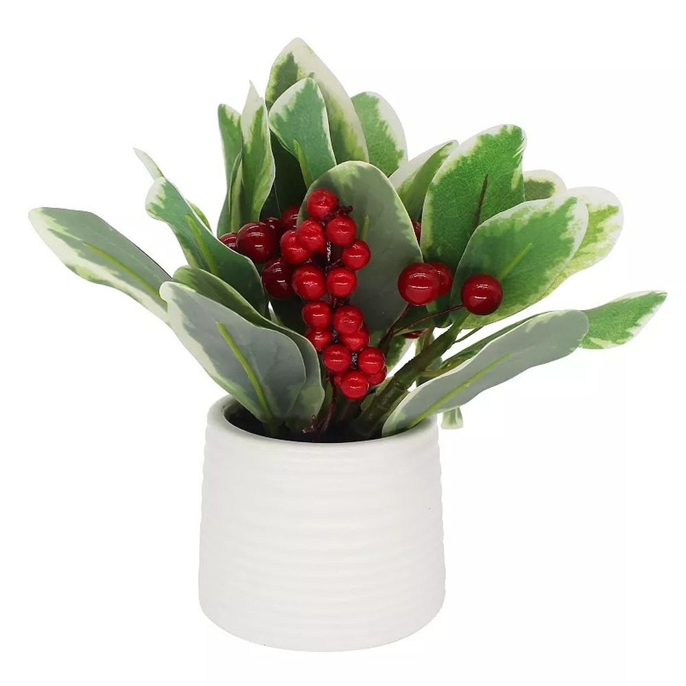 Botanical table decor