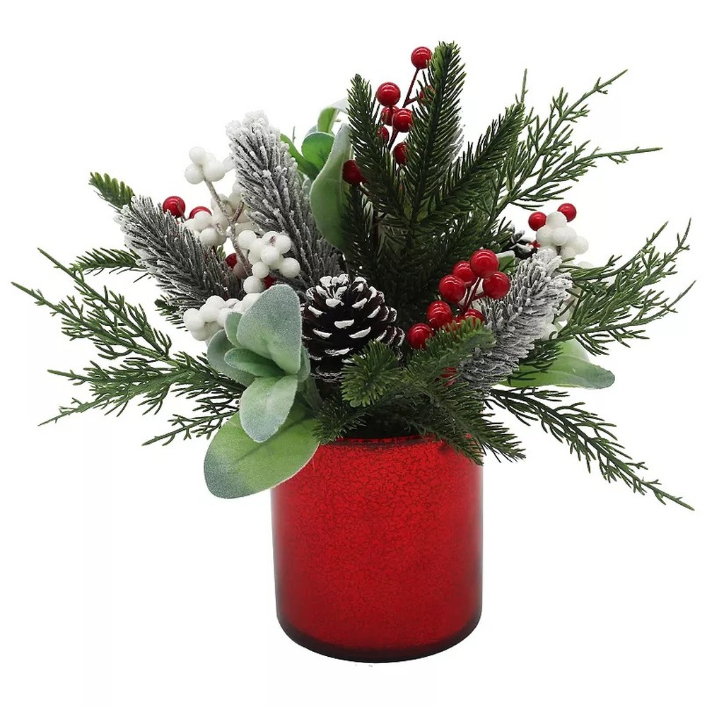 Botanical table decor