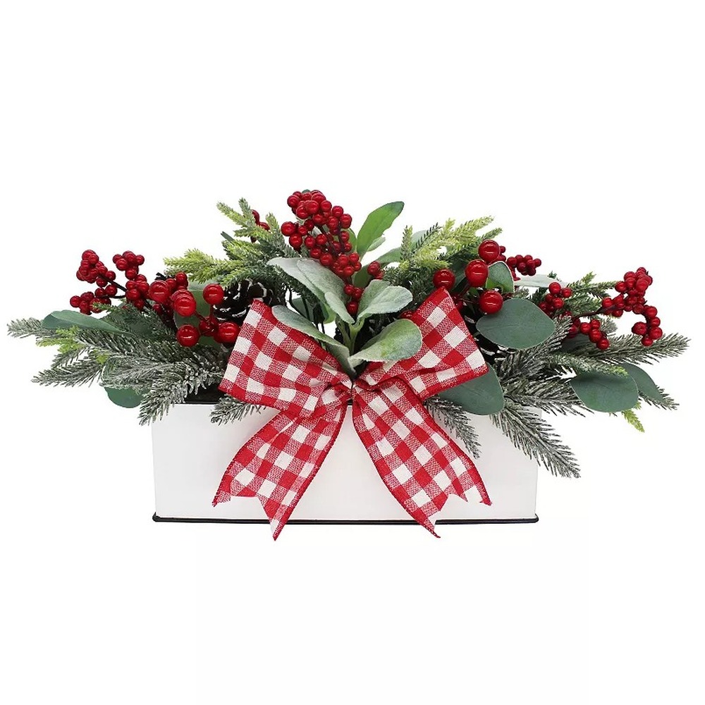 Botanical table decor