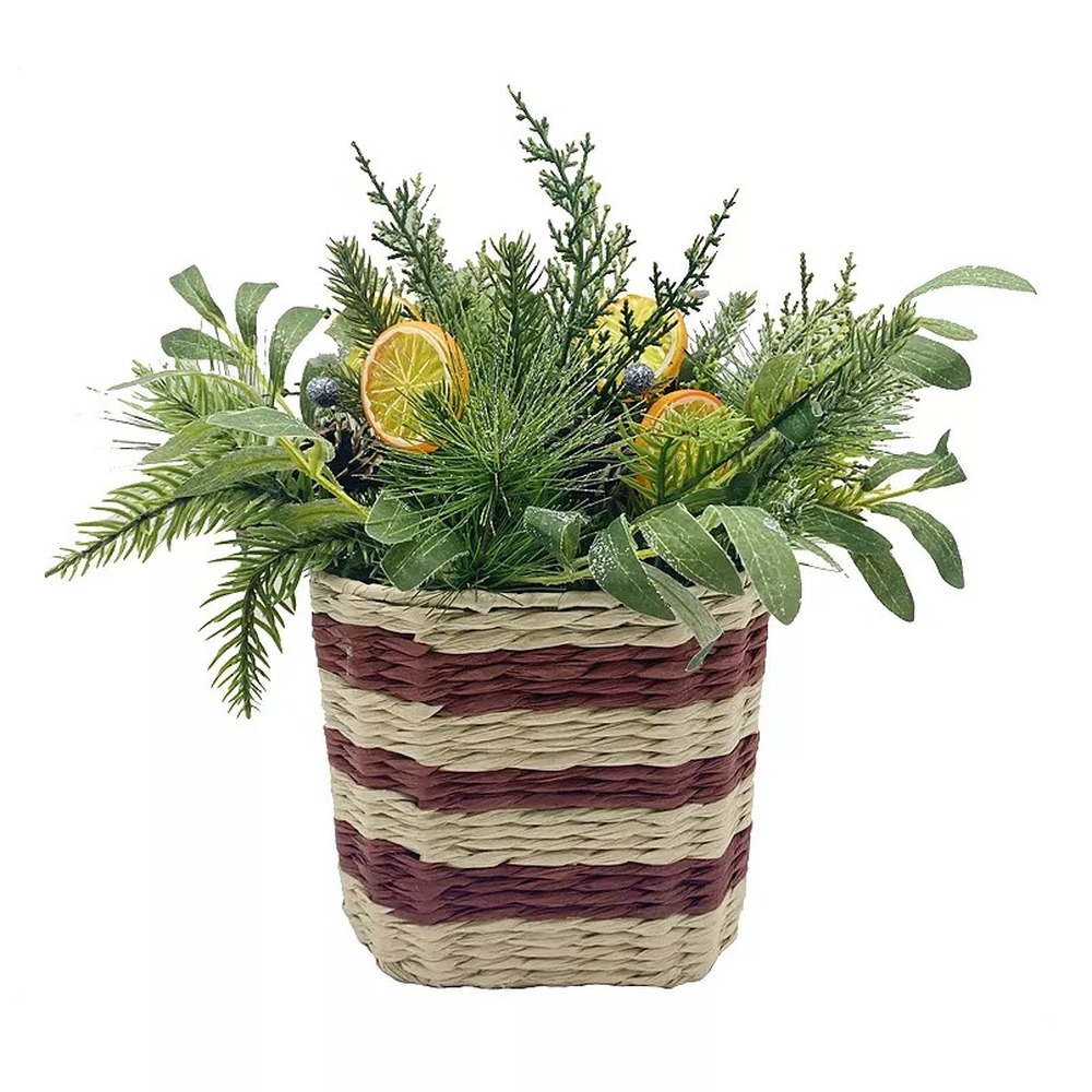 Botanical table decor