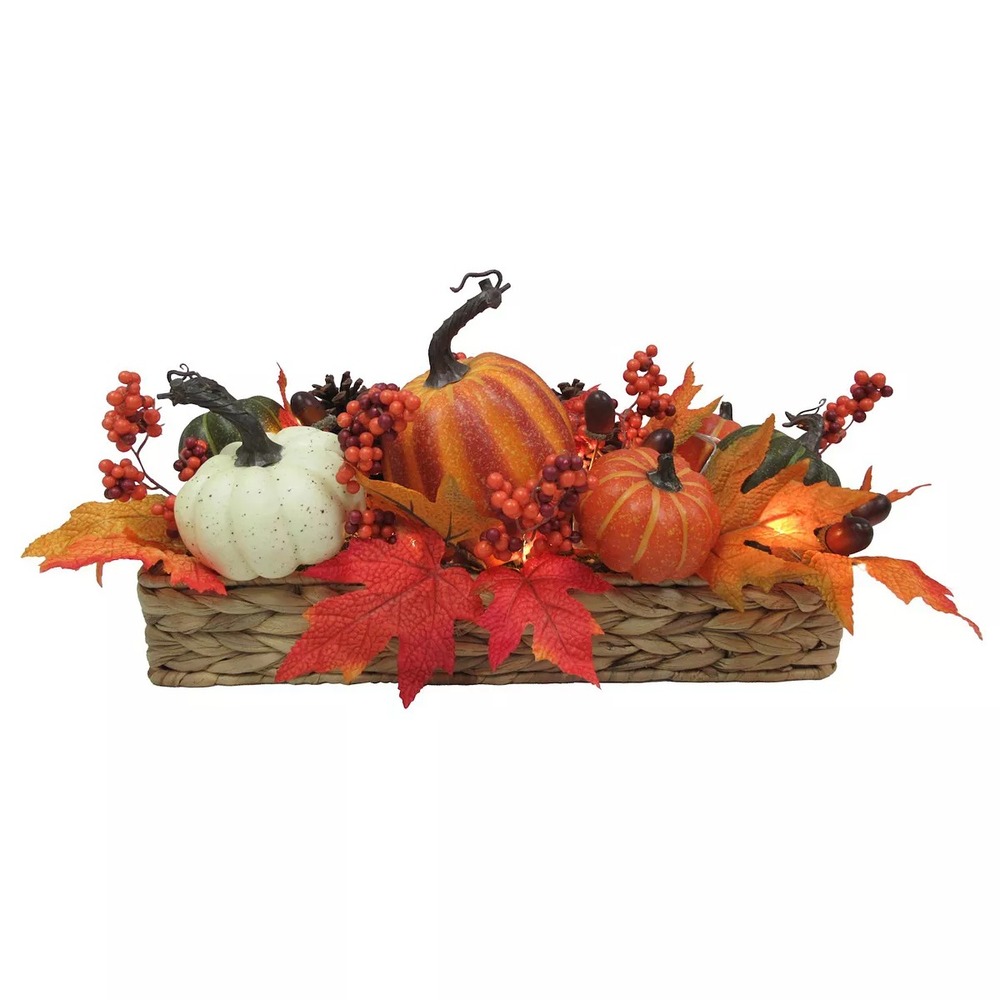 Botanical table decor