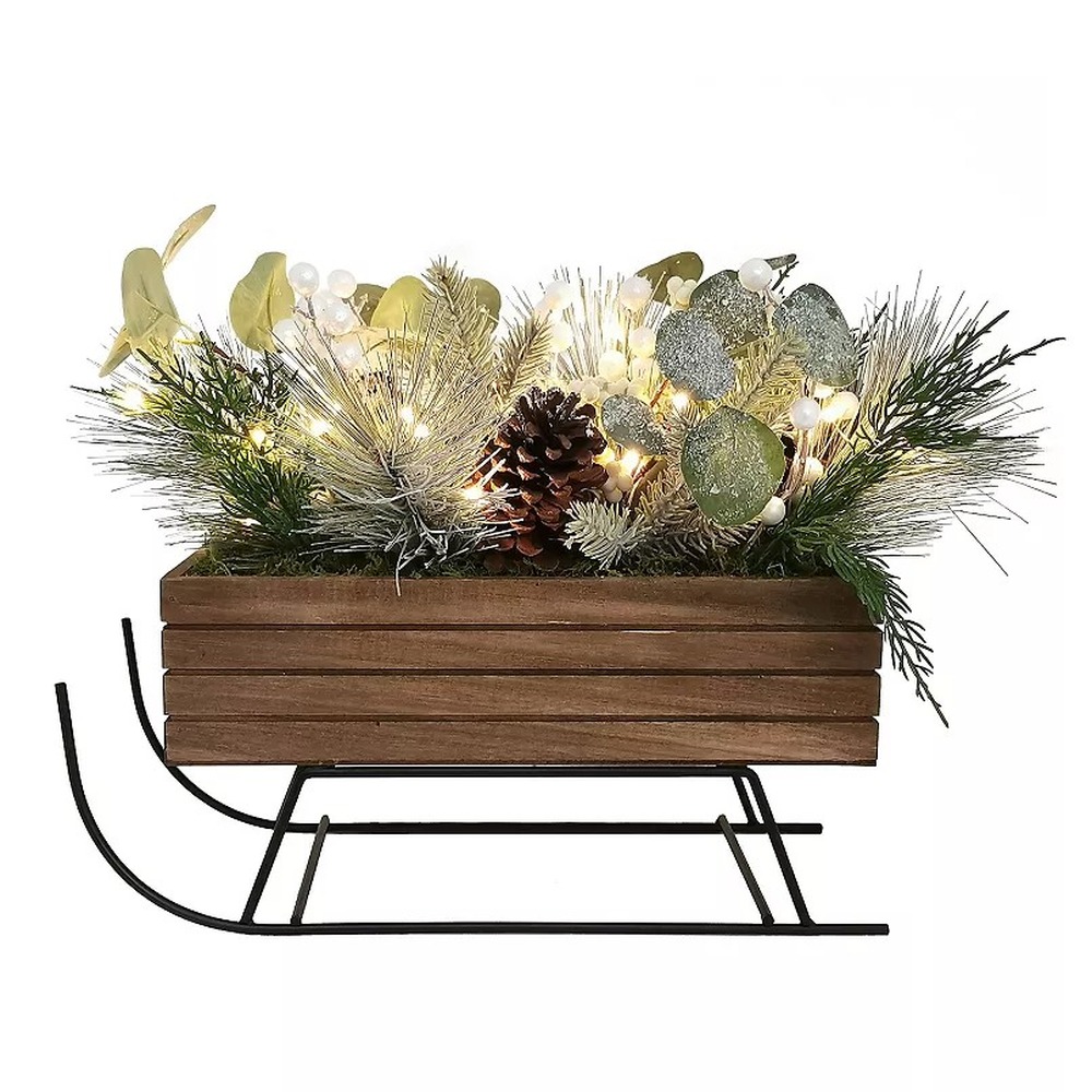 Botanical table decor