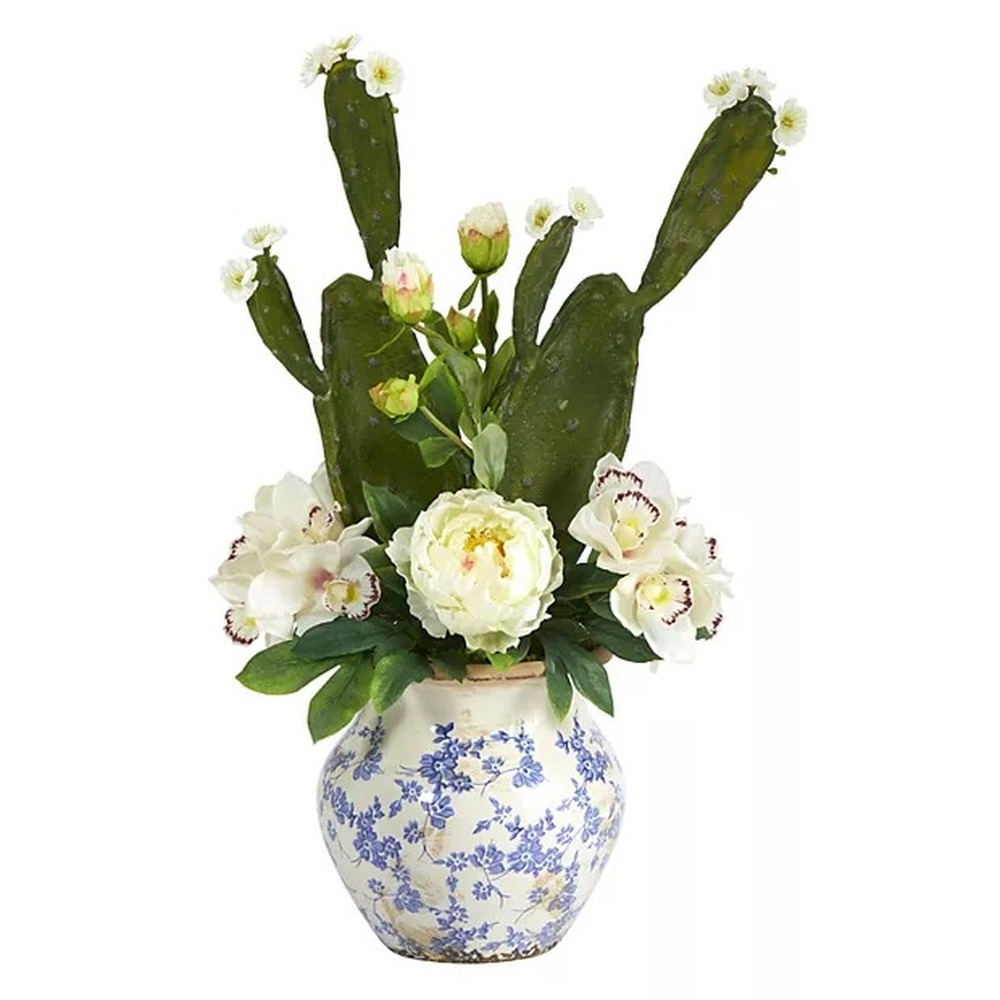 Botanical table decor