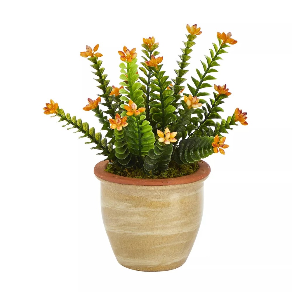 Botanical table decor