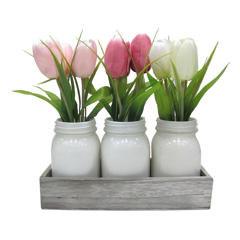 Botanical table decor