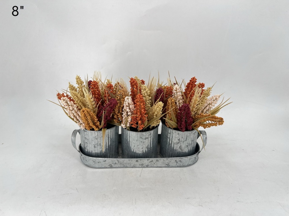 Botanical table decor