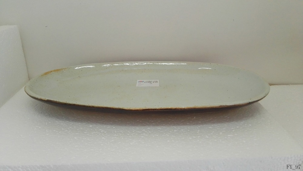 Oval plate