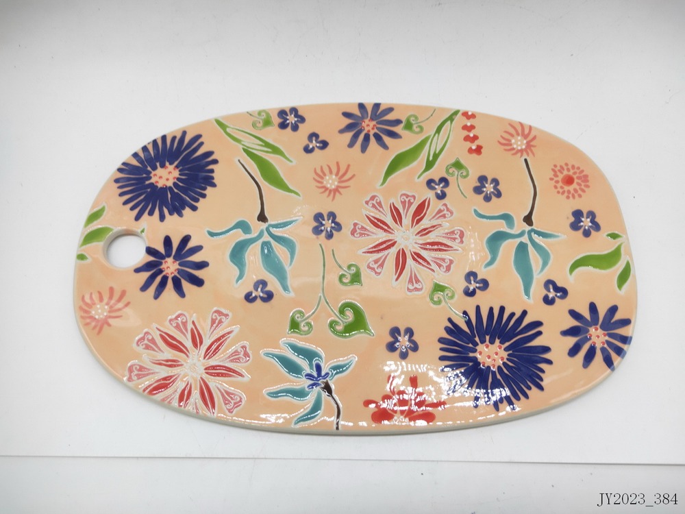 Oval plate